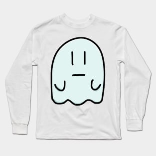 Blue Ghost Long Sleeve T-Shirt